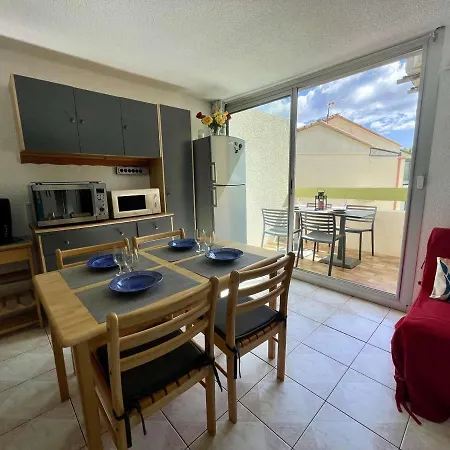2p Climatise Avec Terrasse, Parking Et Wifi A St-cyprien, Proche - Fr-1-225d-182 Apartment Saint-Cyprien (Pyrenees-Orientales)